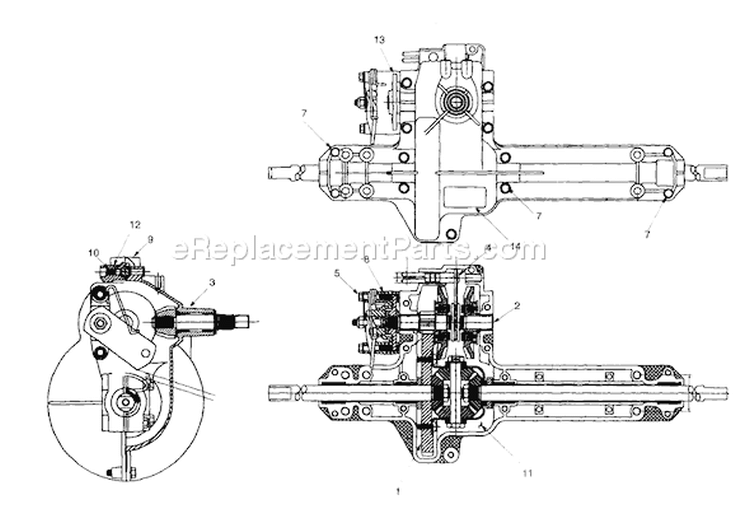 Page I Diagram and Parts List for 13B-325-401 1999 Yard Man Lawn Tractor